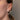 Aretes Spike Twirl Baby Plata