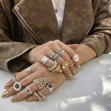 Anillo EyeWitness Spiral Plata