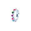 Anillo Steel Hearts Plata