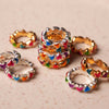 Anillo Steel Hearts Plata