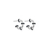 Hula Hoops Micro Silver