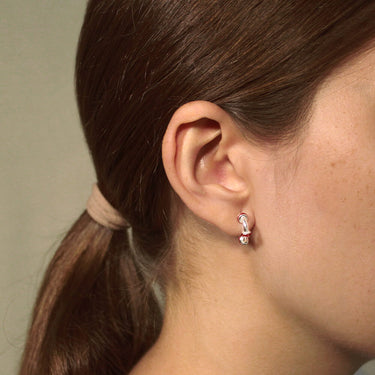 Candongas Hula Micro Plata