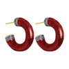 Orbit Medium Glitter Hoops