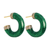 Orbit Medium Glitter Hoops