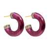 Orbit Medium Glitter Hoops