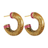 Orbit Medium Glitter Hoops