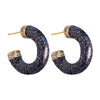 Orbit Medium Glitter Hoops
