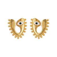 Eye Clip Earrings