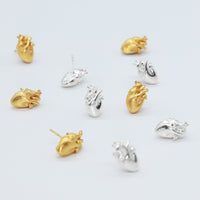 Anatomik Tiny Silver Studs