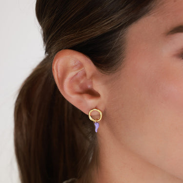 Spicy Chili Tiny Charm Earrings