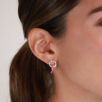 Aretes Spicy Chili Tiny Charm Plata