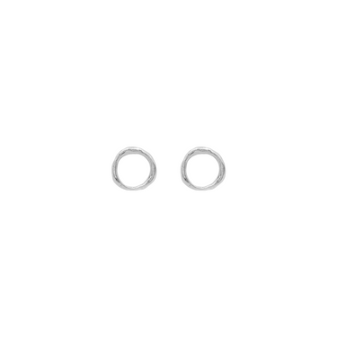 Candongas Disco Mini Plata