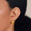 Trufa Heart Tiny Studs