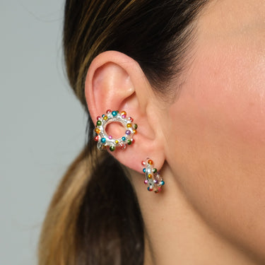 Earcuff AsteroiDS Plata