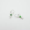 GaLOVEtic Mini Silver Hoops