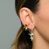 GaLOVEtic Mini Silver Hoops