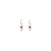GaLOVEtic Mini Silver Hoops