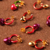 Steel Hearts Mini Hoops