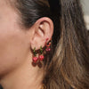 Steel Hearts Mini Hoops