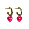 Steel Hearts Mini Hoops