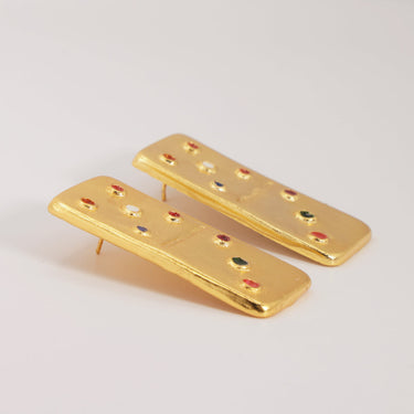 Aretes Dominó Medium