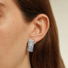 Aretes Dominó Mini Plata