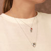 PreOrder Cadena I Heart You Mom Plata