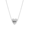 PreOrder Cadena I Heart You Mom Plata