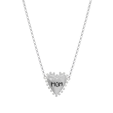 PreOrder Cadena I Heart You Mom Plata