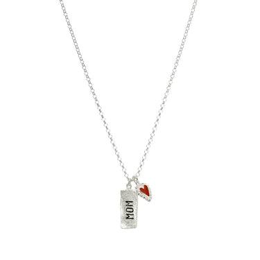 PreOrder Mom Tag Silver Chain