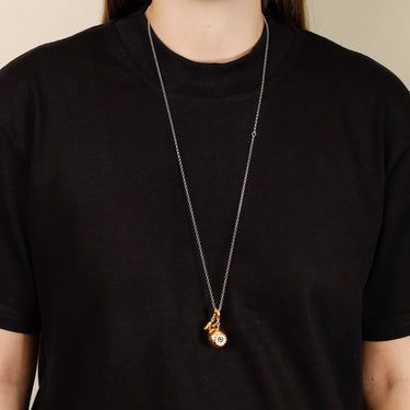 Single Cadena Plata 70cm