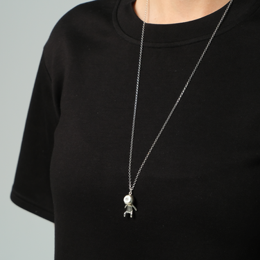 HorEYEzon Silver Chain