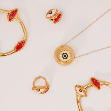 Magic Eyeball Long G&S Chain