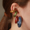 Orbit Medium Glitter Hoops
