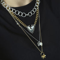 CorazOFF Gold & Silver Choker