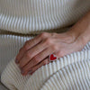 I Heart You Silver Ring
