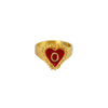 PreOrder Heart Letter Ring