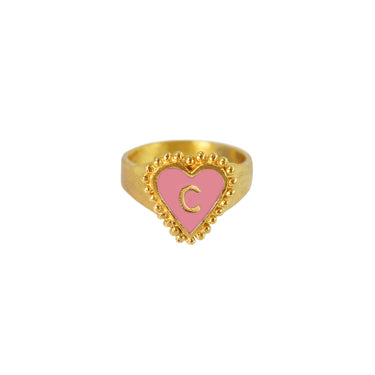 PreOrder Anillo Letra Heart