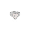 PreOrder Anillo Letra Heart Plata