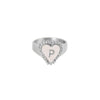 PreOrder Anillo Letra Heart Plata