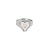 PreOrder Anillo Letra Heart Plata