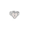PreOrder Anillo Letra Heart Plata