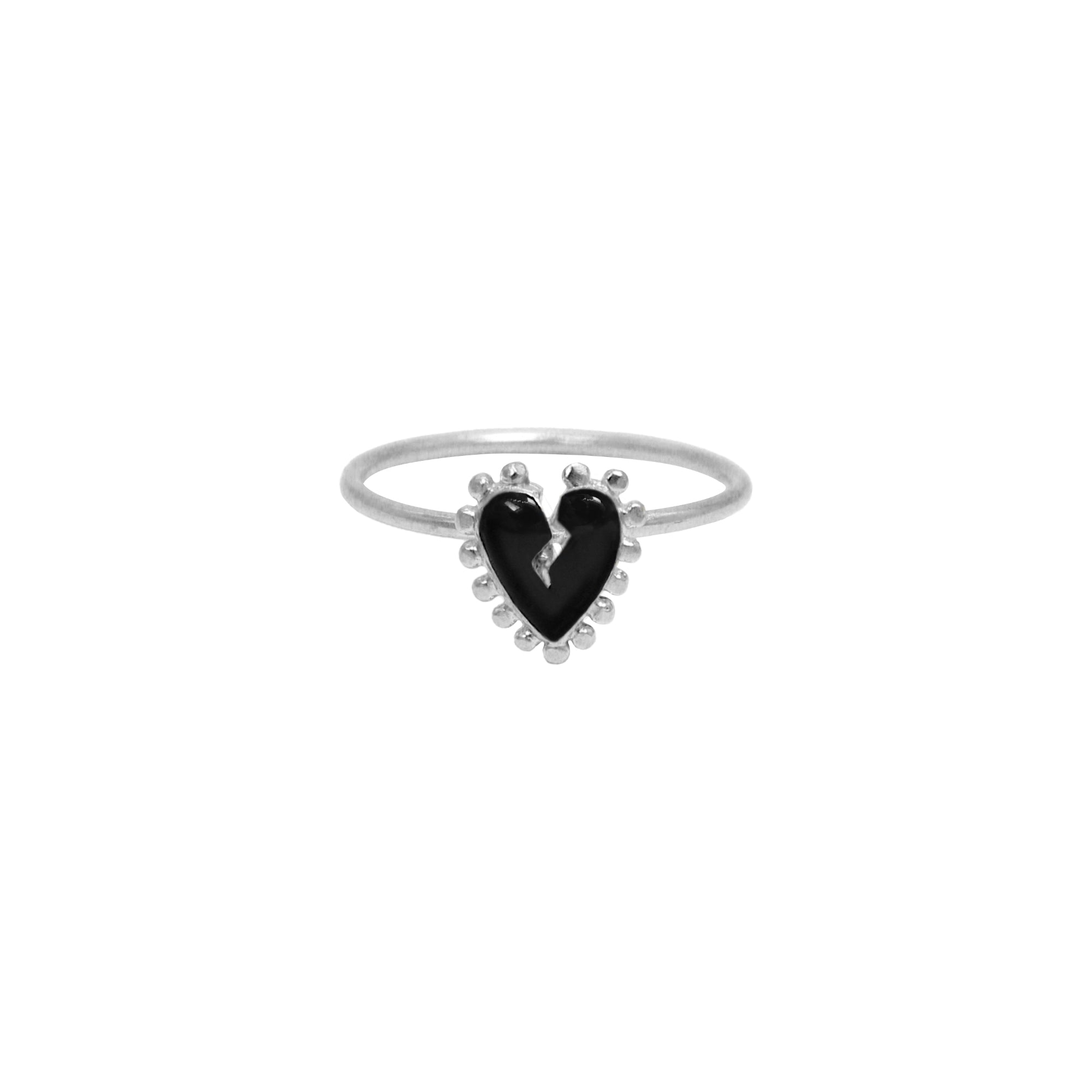 CorazOFF Tiny Silver Ring Paint