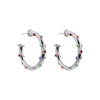 Trufa Mini Hoops Silver