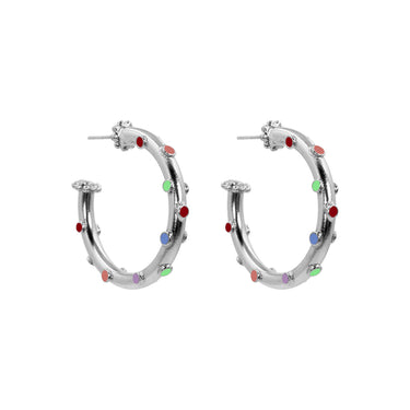 Candongas Trufa Mini Plata