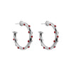 Trufa Mini Hoops Silver