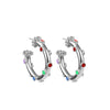 Trufa Baby Hoops Silver