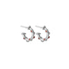 Trufa Micro Hoops Silver
