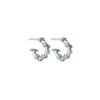 Trufa Micro Hoops Silver