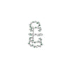 PreOrder Earcuff Twirl Trufa Glitter Plata